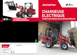 इलेक्ट्रिक व्हील लोडर Schäffer 23e  