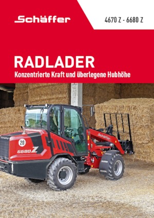 व्हील लोडर Schäffer 5680 Z 