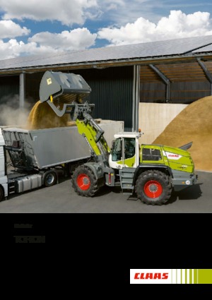 यार्ड लोडर Claas Torion 1177