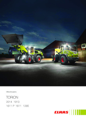 यार्ड लोडर Claas Torion 2014