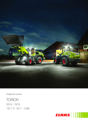 यार्ड लोडर Claas Torion 2014
