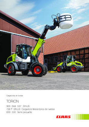 यार्ड लोडर Claas Torion 535
