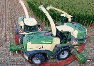 2WD फोरेज हार्वेस्टर Krone BiG X 580