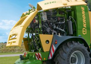4WD फोरेज हार्वेस्टर Krone BiG X 770