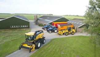 4WD फोरेज हार्वेस्टर New Holland FR 500