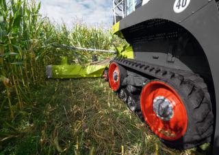 4WD फोरेज हार्वेस्टर Claas Jaguar 990 Terra Trac
