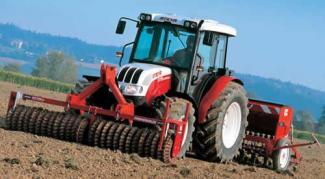 4WD ट्रैक्टर Steyr 4085 Kompakt Profi 1