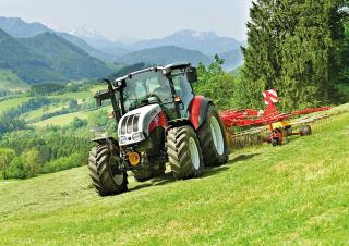 4WD ट्रैक्टर Steyr 4095 Kompakt HILO HD
