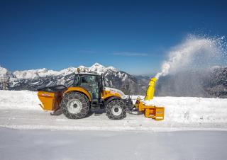 4WD ट्रैक्टर Steyr 4105 Kompakt Hilo Profi