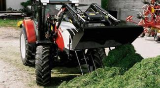 4WD ट्रैक्टर Steyr 6140 Profi Classic Basis
