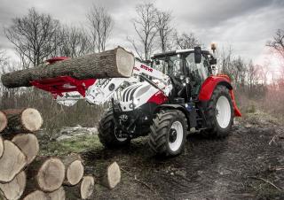 वाहन कॉम्पैक्ट यूटिलिटी ट्रैक्टर Steyr 4125 Profi Classic Profi