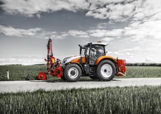 वाहन कॉम्पैक्ट यूटिलिटी ट्रैक्टर Steyr 4125 Profi CVT Basis