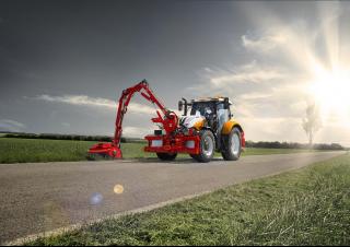 वाहन कॉम्पैक्ट यूटिलिटी ट्रैक्टर Steyr 4145 Profi CVT Profi