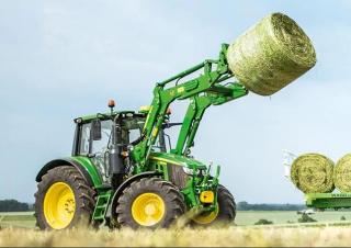 4WD ट्रैक्टर John Deere 6100M 