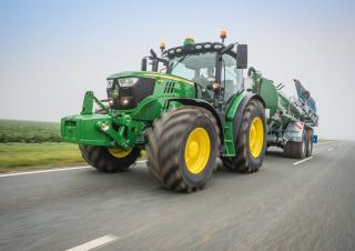 4WD ट्रैक्टर John Deere 6155R