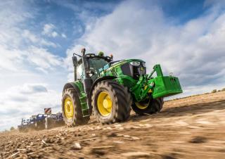 4WD ट्रैक्टर John Deere 6195M 