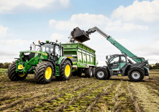 4WD ट्रैक्टर John Deere 6M 145