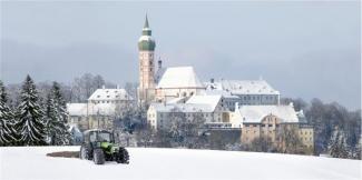 4WD ट्रैक्टर DEUTZ-FAHR Agroplus 310 Ecoline DT