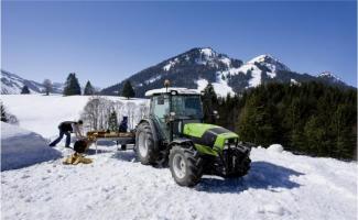 4WD ट्रैक्टर DEUTZ-FAHR Agroplus 310 Ecoline DT