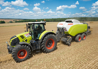 4WD ट्रैक्टर Claas Axion 810