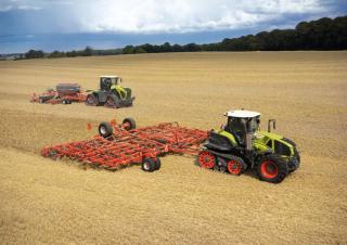 4WD ट्रैक्टर Claas Axion 960 Terra Trac