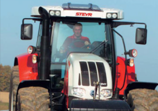 4WD ट्रैक्टर Steyr CVT 6165 Basis
