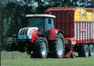 4WD ट्रैक्टर Steyr CVT 6165 Komfort