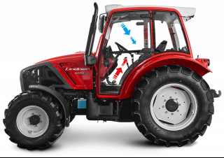 4WD ट्रैक्टर Lindner Geotrac 64 ep