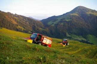 4WD ट्रैक्टर Lindner Geotrac 84
