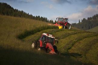 4WD ट्रैक्टर Lindner Geotrac 84