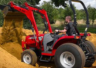 4WD ट्रैक्टर Massey Ferguson MF 1520