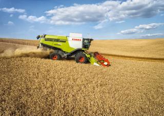 कंबाइन हार्वेस्टर Claas Lexion 760
