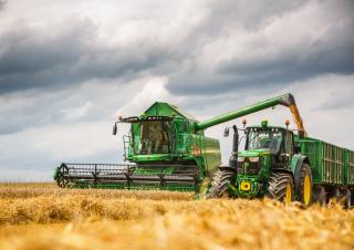 कंबाइन हार्वेस्टर John Deere W 550 i