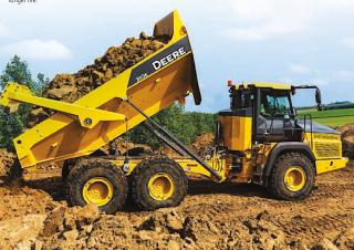 आर्टिकुलेटेड डंप ट्रक John Deere Construction 260E