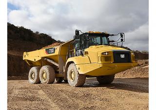 आर्टिकुलेटेड डंप ट्रक Caterpillar 730