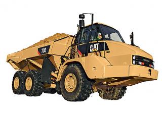 आर्टिकुलेटेड डंप ट्रक Caterpillar 730