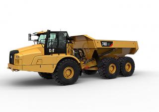 आर्टिकुलेटेड डंप ट्रक Caterpillar 740 GC