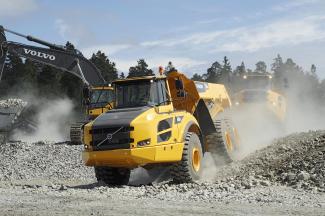 आर्टिकुलेटेड डंप ट्रक Volvo A40F FS