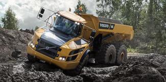 आर्टिकुलेटेड डंप ट्रक Volvo A40G