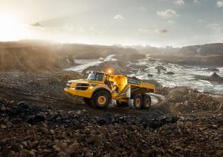 आर्टिकुलेटेड डंप ट्रक Volvo A45G