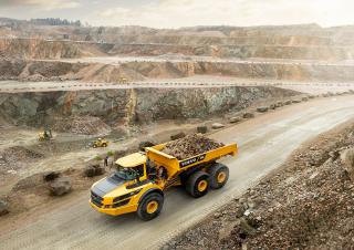 आर्टिकुलेटेड डंप ट्रक Volvo A45G 