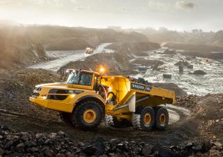 आर्टिकुलेटेड डंप ट्रक Volvo A45GFS 