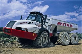 आर्टिकुलेटेड डंप ट्रक Astra ADT 35 C