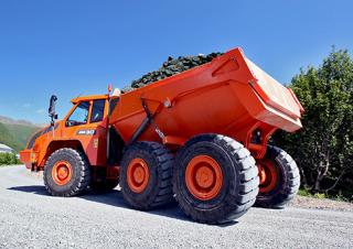 आर्टिकुलेटेड डंप ट्रक Doosan DA30