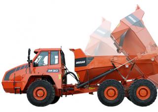 आर्टिकुलेटेड डंप ट्रक Doosan DA30