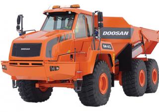 आर्टिकुलेटेड डंप ट्रक Doosan DA40