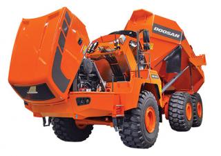 आर्टिकुलेटेड डंप ट्रक Doosan DA40