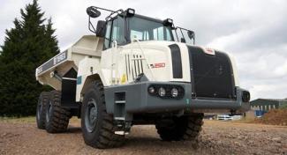 आर्टिकुलेटेड डंप ट्रक Terex TA 250