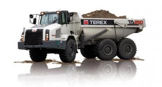 आर्टिकुलेटेड डंप ट्रक Terex TA 250
