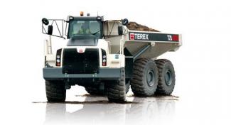 आर्टिकुलेटेड डंप ट्रक Terex TA 400